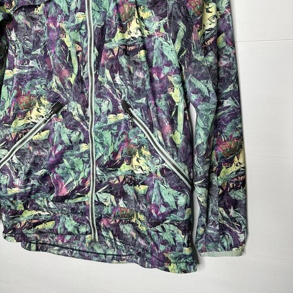 Lululemon Women's Miss Misty II Windbreaker Jacket zip up Iridescent rain 4 - Picture 2 of 6